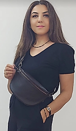 Hakiki Deri Çanta vişne