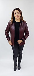 Hakiki Deri Ceket XL-bordo