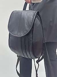 Hakiki Deri sırt 26x31-siyah