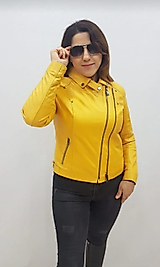 Deri Ceket 2XL-Sarı